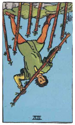 Seven of Wands (reversed)